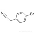 Benzeneacetonitrile,4-bromo- CAS No.:16532-79-9 Appearance: colorless to pale brown crystalline mass Purity:≥99% Packing:As request Usage:APIs/Intermediate Transport:BY courier/air/sea Molecular Structure: Molecular Structure of 16532-79-9 (Benzeneaceton